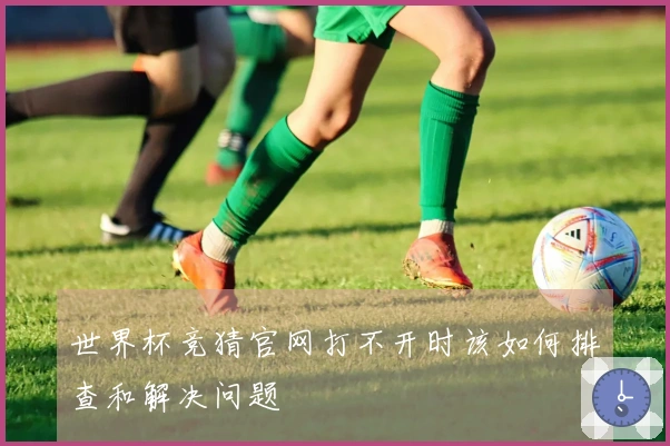世界杯竞猜官网打不开时该如何排查和解决问题