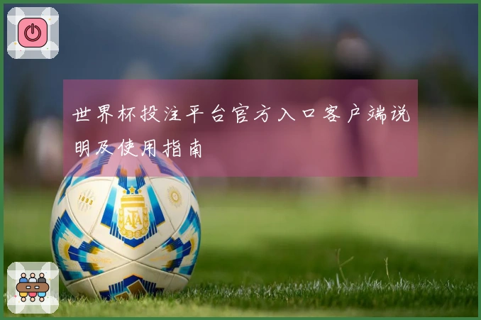 世界杯投注平台官方入口客户端说明及使用指南
