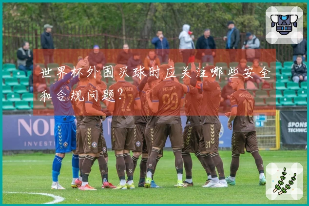 世界杯外围买球时应关注哪些安全和合规问题？
